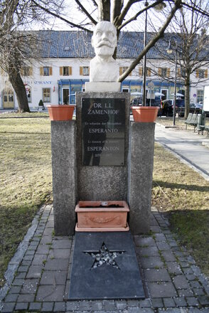 Das Zamenhof-Denkmal heute