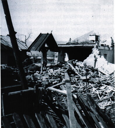 Bombenschäden in der Viehmarktstraße