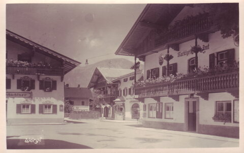 Das Marktgemeindeamt beherbergte 1923 - 1927 die neue Wörgler Bürgerschule