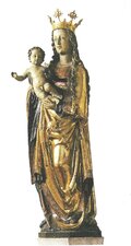 Mutter Gottes aus der gotischen Kirche