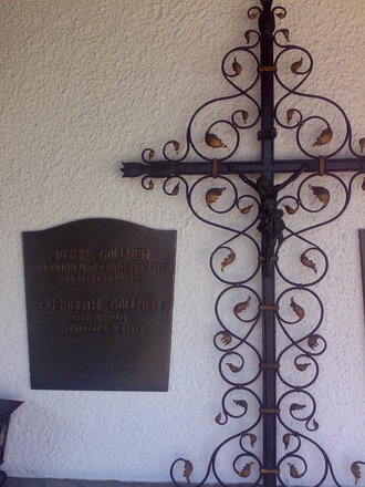 Das Grab von Bürgermeister Josef Gollner