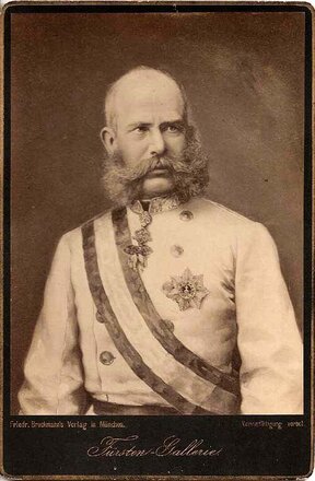 Kaiser Franz Joseph I. um 1880
