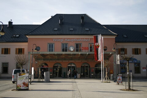 Der Wörgler Hauptbahnhof